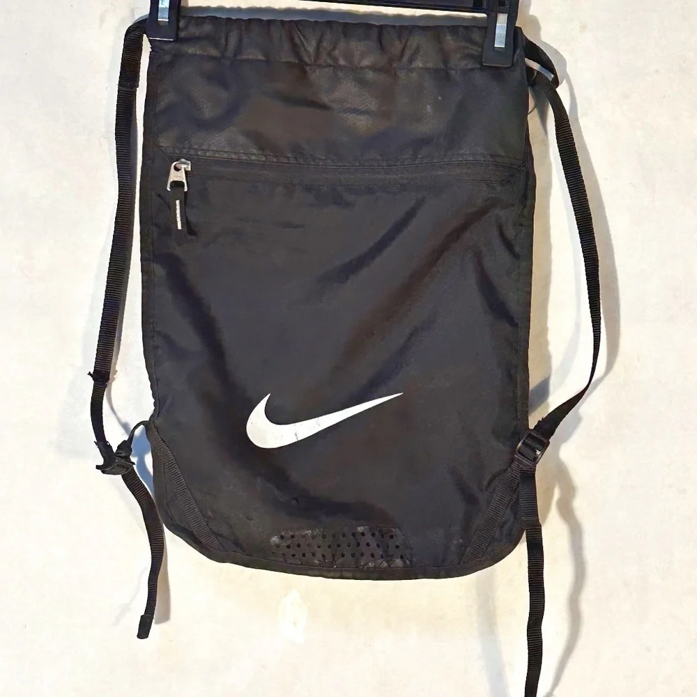 Nike Sport Workout Training Small Backpack Handbag Tote Bag